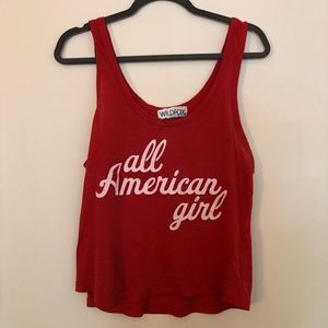 Wildfox “All American Girl” Tank Top